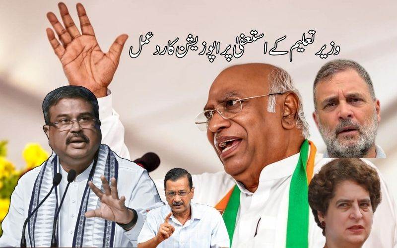 وزیرتعلیم کے استعفیٰ پر اپوزیشن لیڈروں کا عمل: نوجوانوں کی جیت 